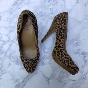 Cheetah print heels